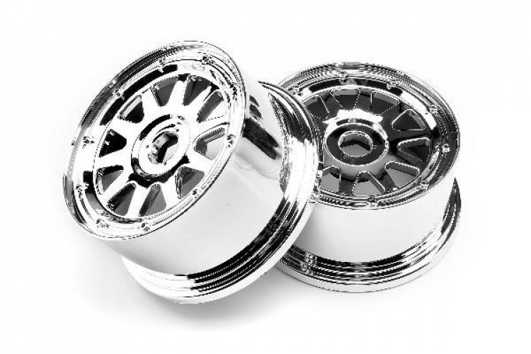 HPI Tr-10 Wheel Chrome (120X65Mm/-10Mm Offset)