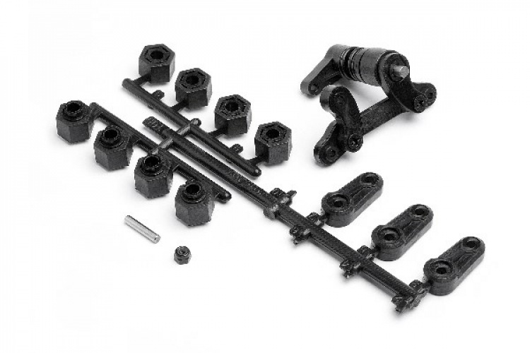 HPI Steering Arm/Servo Saver Set