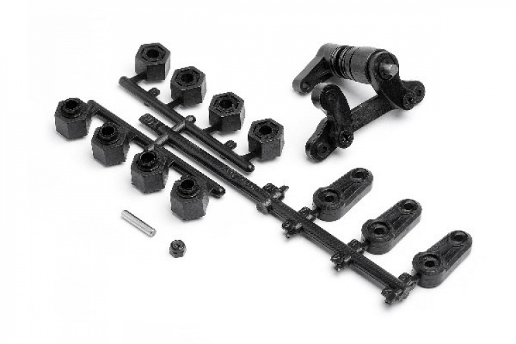 HPI Steering Arm/Servo Saver Set