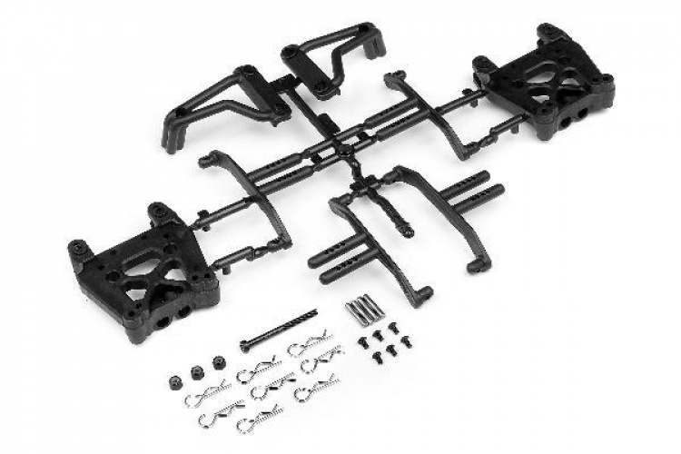 HPI Shock Tower/Body Mount/Roll Bar Set