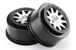 HPI Mk.10 V2 Wheel Matt Chrome (4.5Mm Offset/2Pcs)