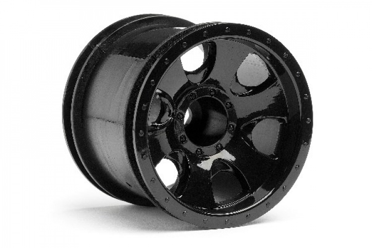 HPI Warlock Wheel Black (2.2In/2Pcs)
