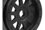 HPI Tr-10 Glue-Lock Wheel Black (120X60Mm/2Pcs)