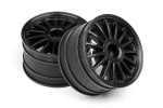 HPI WR8 Tarmac Wheel Black (2.2inch57X35Mm/2Pcs)
