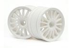 HPI WR8 Tarmac Wheel White (2.2inch/57X35Mm/2Pcs)