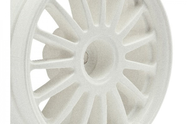 HPI WR8 Tarmac Wheel White (2.2inch/57X35Mm/2Pcs)