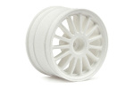 HPI WR8 Tarmac Wheel White (2.2inch/57X35Mm/2Pcs)