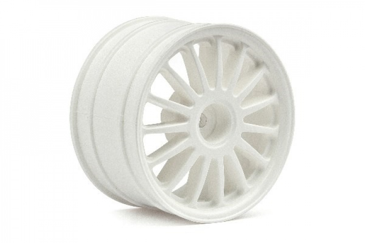 HPI WR8 Tarmac Wheel White (2.2inch/57X35Mm/2Pcs)