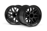 HPI BBS Spoke Wheel 48X34mm Black (14mm Offset/2pcs)