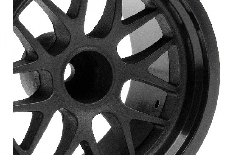 HPI BBS Spoke Wheel 48X34mm Black (14mm Offset/2pcs)