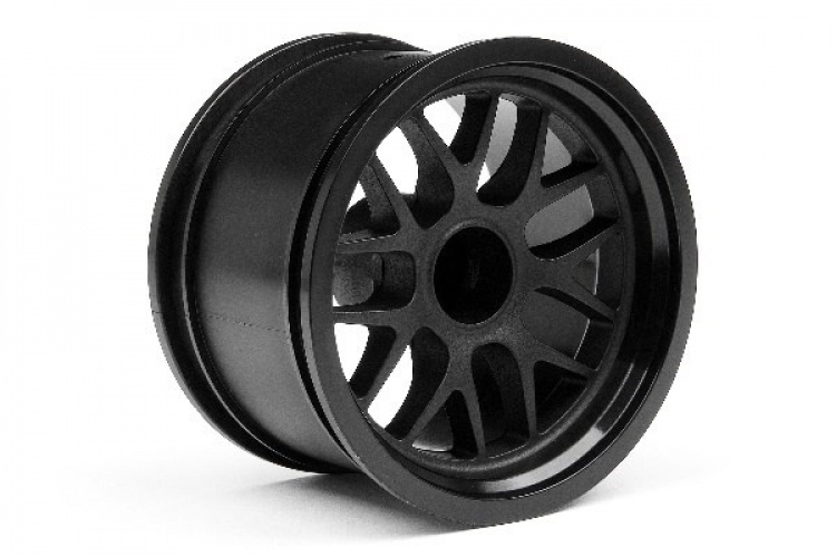 HPI BBS Spoke Wheel 48X34mm Black (14mm Offset/2pcs)