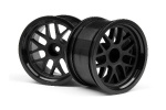 HPI BBS Spoke Wheel 48X31mm Black (9mm Offset/2pcs)