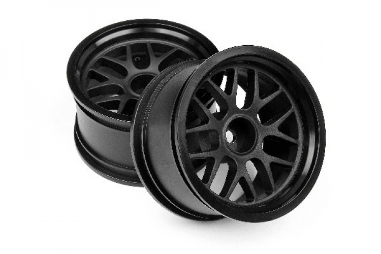 HPI BBS Spoke Wheel 48X31mm Black (9mm Offset/2pcs)