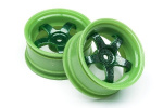 HPI Work Meister S1 Wheel Green (3Mm Offset/2Pcs)
