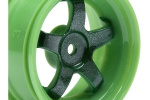 HPI Work Meister S1 Wheel Green (3Mm Offset/2Pcs)