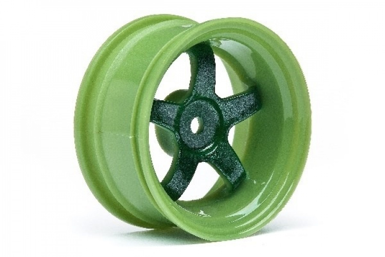 HPI Work Meister S1 Wheel Green (6Mm Offset/2Pcs)