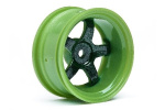 HPI Work Meister S1 Wheel Green (9Mm Offset/2Pcs)