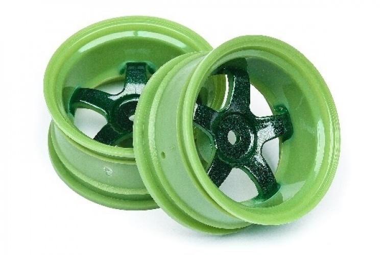 HPI Work Meister S1 Wheel Green (9Mm Offset/2Pcs)