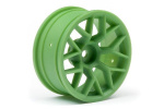 HPI RTR Wheel 26Mm Green (6Mm Offset/2Pcs)
