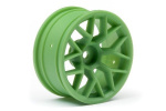 HPI RTR Wheel 26Mm Green (6Mm Offset/2Pcs)