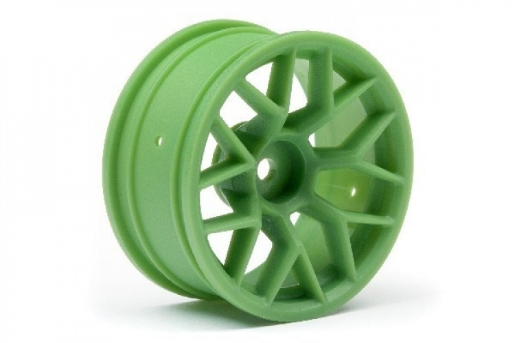 HPI RTR Wheel 26Mm Green (6Mm Offset/2Pcs)