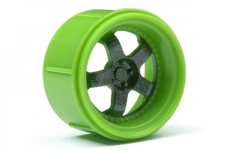 HPI Work Meister S1 Wheel Green (Micro 4Pcs)