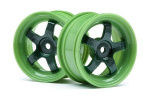 HPI Work Meister S1 Wheel Green 26Mm (0Mm Os/2Pcs)