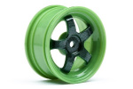 HPI Work Meister S1 Wheel Green 26Mm (0Mm Os/2Pcs)