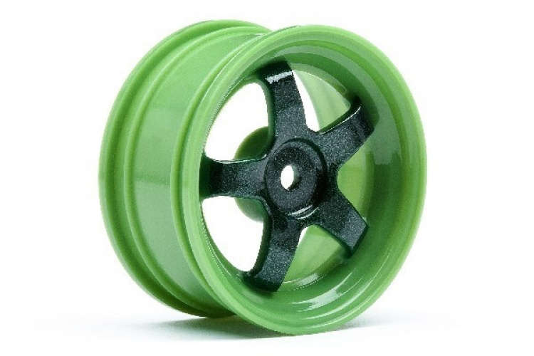 HPI Work Meister S1 Wheel Green 26Mm (0Mm Os/2Pcs)
