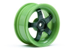 HPI Work Meister S1 Wheel Green 26Mm (0Mm Os/2Pcs)