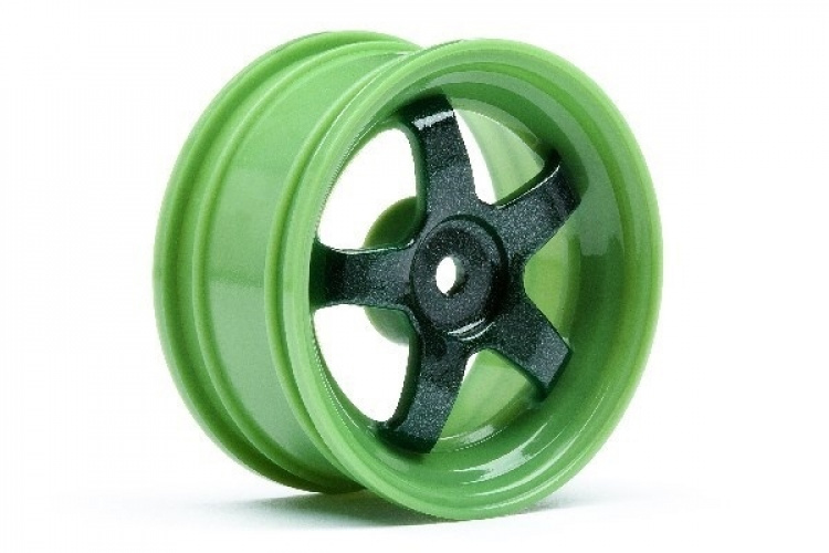 HPI Work Meister S1 Wheel Green 26Mm (0Mm Os/2Pcs)