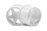 HPI Q32 Super Star Wheel Set F/R White/18X10/18X14 X 4