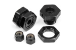 HPI Aluminum Wheel Hex Hub Set 17Mm (Black/4Pcs)