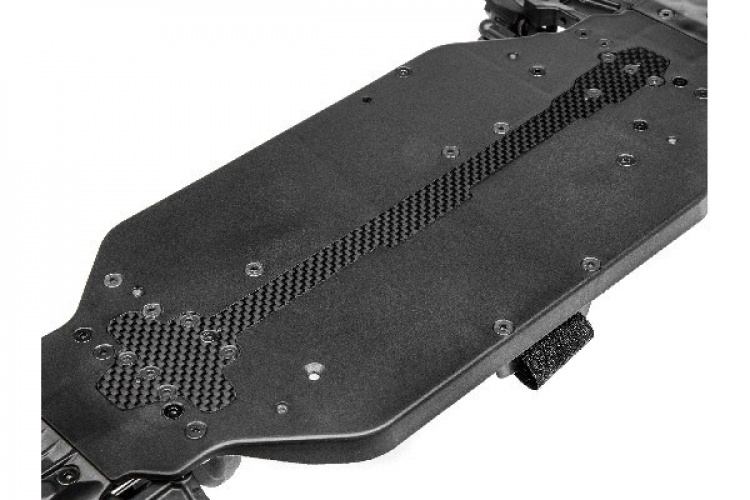 HPI Center Drive Shaft Cover Set (Carbon Fiber)