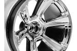 HPI 6-Shot Mt Wheel (Chrome/2Pcs)