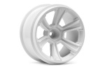 HPI 6-Shot Mt Wheel (White/2Pcs)