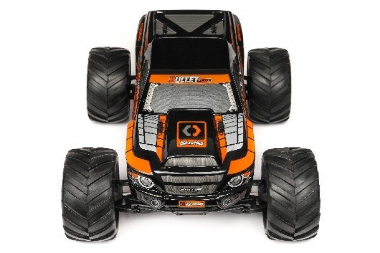 HPI Bullet Mt Clear Body W/ Nitro/Flux Decals