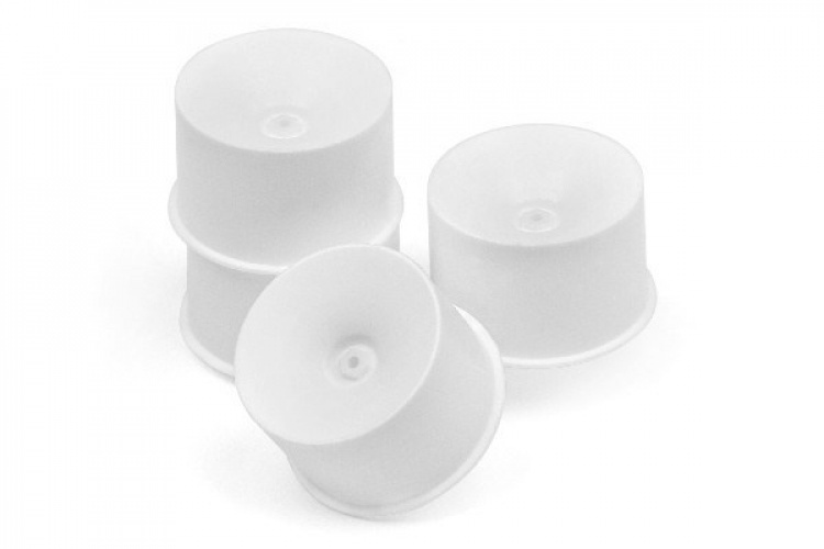 HPI Q32 Dish Wheel Set (White/22X14/4Pcs)