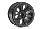 HPI 6-Shot St Wheel (Black/2Pcs)