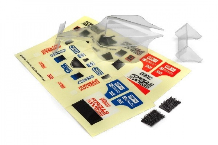 HPI Formula Q32 Body And Wing Set (Clear)