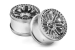 HPI 6-Shot St Wheel (Chrome/2Pcs)