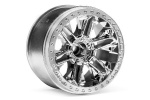 HPI 6-Shot St Wheel (Chrome/2Pcs)