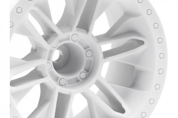 HPI 6-Shot St Wheel (White/2Pcs)