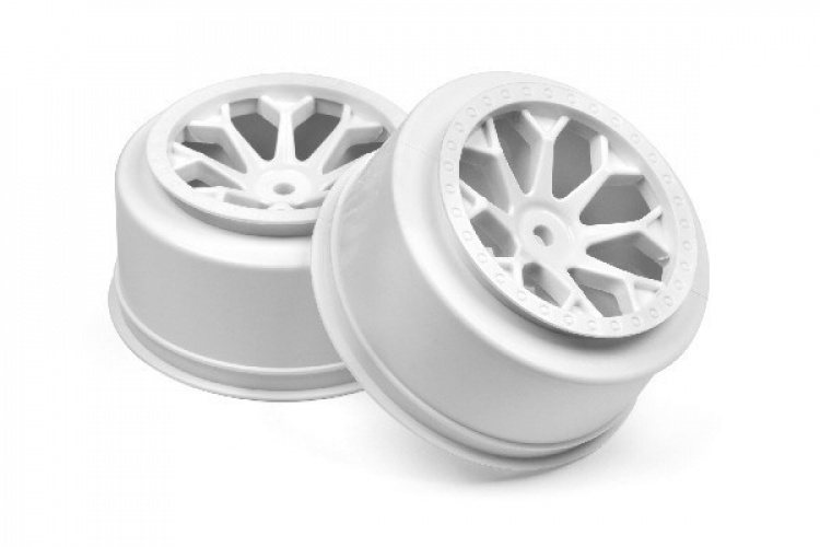HPI 8-Shot Sc Wheel (White/2Pcs)