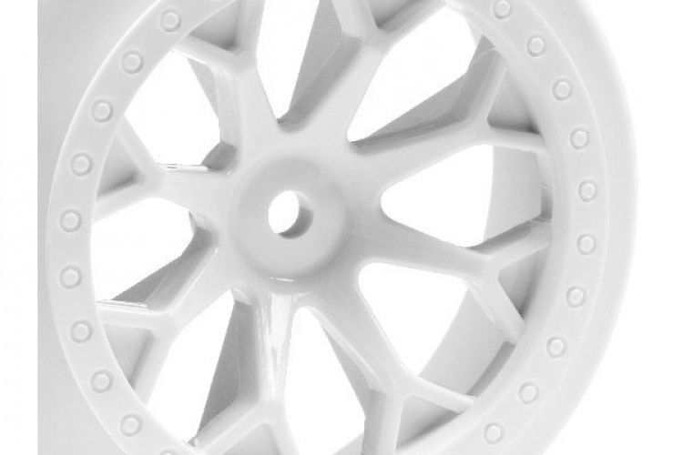 HPI 8-Shot Sc Wheel (White/2Pcs)