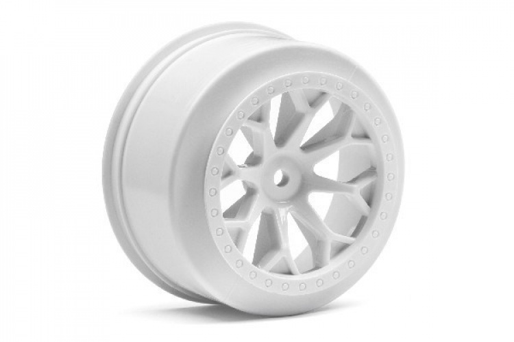 HPI 8-Shot Sc Wheel (White/2Pcs)