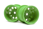 HPI Classic King Wheel Green (2.2In/2Pcs)
