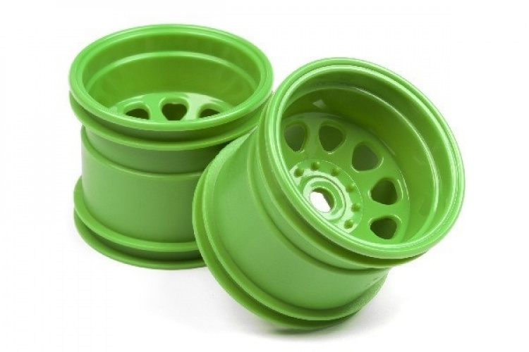 HPI Classic King Wheel Green (2.2In/2Pcs)