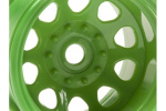 HPI Classic King Wheel Green (2.2In/2Pcs)
