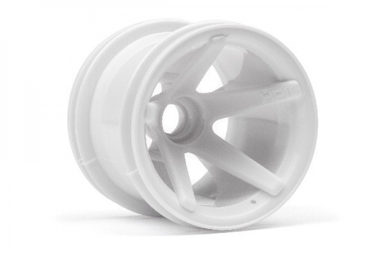 HPI Super Star Mt Wheels Front (White/2.2In/2Pcs)